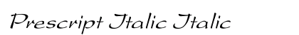 Prescript Italic Italic Font Prescript Italic Italic Font Preview