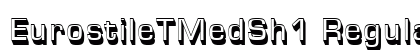 EurostileTMedSh1 Regular Font Preview