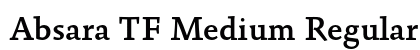 Absara TF Medium Regular font free download