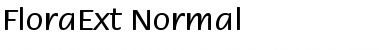 FloraExt Normal Font