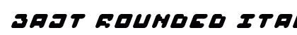 BAJT Rounded Italic (OpenType) Font Preview
