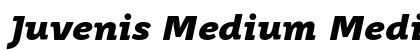Juvenis Medium Medium Bold Italic preview Juvenis Medium Medium Bold Italic preview