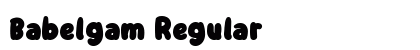 Babelgam Regular (OpenType) Font Preview