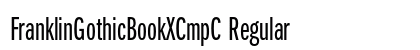 FranklinGothicBookXCmpC Regular