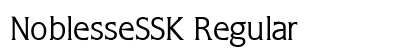 NoblesseSSK Regular font free download