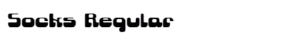 Socks Regular Font Preview