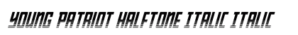 Young Patriot Halftone Italic Italic preview
