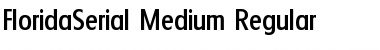 FloridaSerial-Medium Font