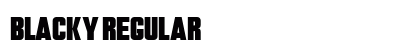Blacky Regular preview