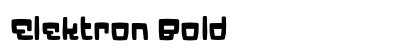 Elektron Bold font free download