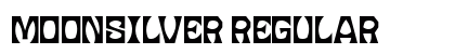 MOONSILVER Regular Font Preview