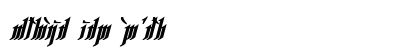 Rhesimol Bold Italic preview Rhesimol Bold Italic preview