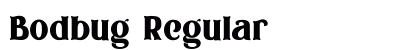Bodbug Regular preview