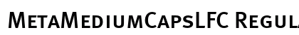 MetaMediumCapsLFC Regular
