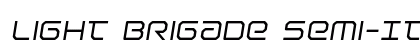 Light Brigade Semi-Italic Semi-Italic preview