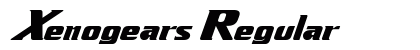 Xenogears Regular Font Preview