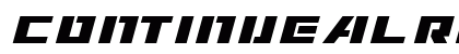 ContinueAL Regular Font Preview