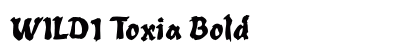 WILD1 Toxia Bold preview