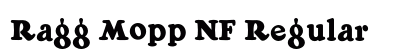 Ragg Mopp NF Regular preview Ragg Mopp NF Regular preview