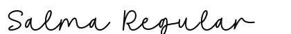 Salma Regular Font Preview