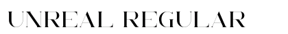 Unreal Regular preview