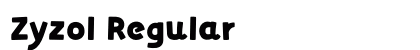Zyzol Regular (OpenType) Font Preview Zyzol Regular (OpenType) Font Preview
