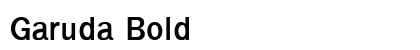 Garuda Bold font free download