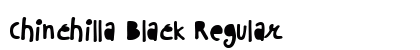 Chinchilla Black Regular Font Preview