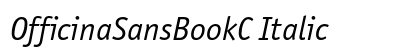 OfficinaSansBookC Italic font free download