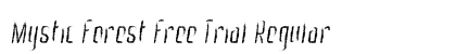Mystic Forest Free Trial Regular Font Preview