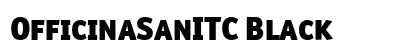 OfficinaSanITC Black preview