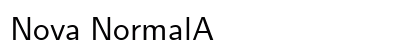 Nova NormalA preview