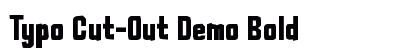 Typo Cut-Out Demo Bold preview