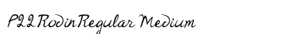 P22RodinRegular Medium Font Preview P22RodinRegular Medium Font Preview