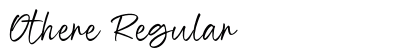 Othere Regular preview