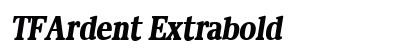 TFArdent Extrabold preview