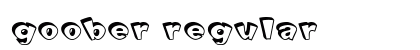 Goober Regular Font Preview