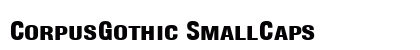 CorpusGothic SmallCaps preview