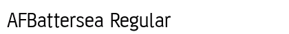 AFBattersea Regular font free download