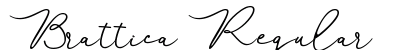 Brattica Regular Font Preview