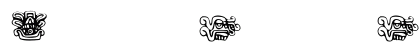 Mayan SignsSymbols Regular Font Preview