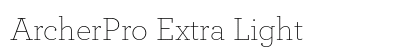 ArcherPro Extra Light preview