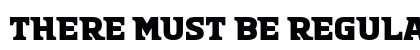 There Must Be Regular Font Preview