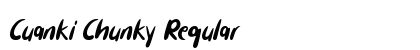 Cuanki Chunky Regular preview
