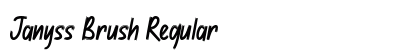 Janyss Brush Regular preview