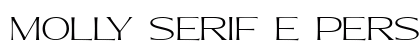 Molly Serif E PERSONAL Thin preview