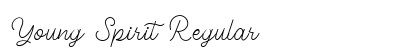 Young Spirit Regular Font Preview