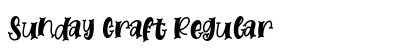 Sunday Craft Regular Font Preview