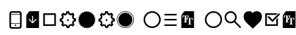 Aquawax Pro Pictograms Regular preview