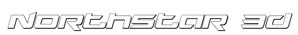 Northstar 3D Italic Italic Font Preview